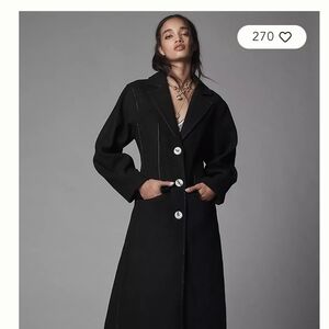 Elegant Black Women's Coat